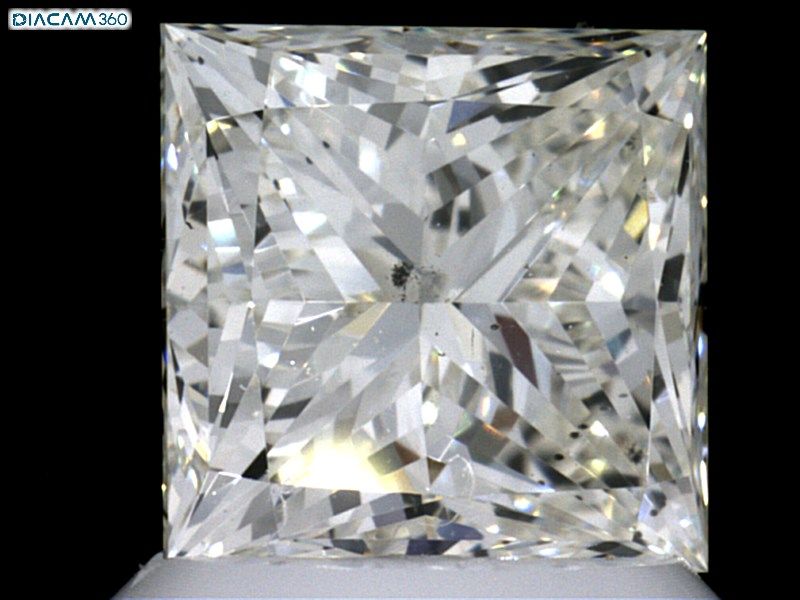 Diamond Natural 1,7Ct J-SI1 Princess - GIA7361475997