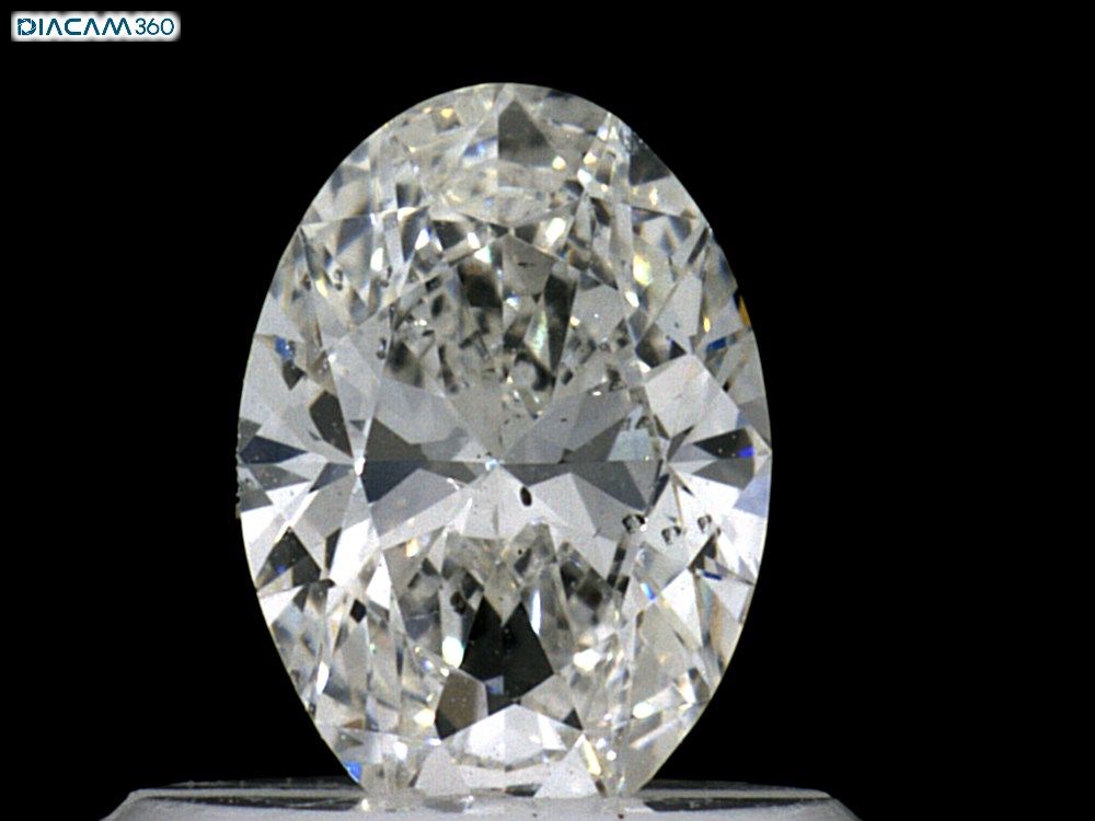 Diamond Natural 0,52Ct H-SI1 Oval - GIA2486334745