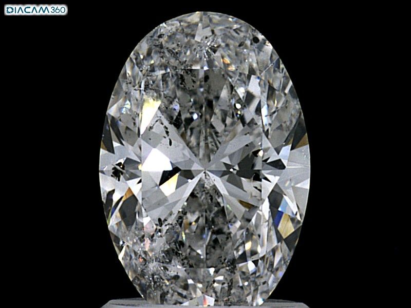 Diamond Natural 1,52Ct E-SI2 Oval - IGI478132284