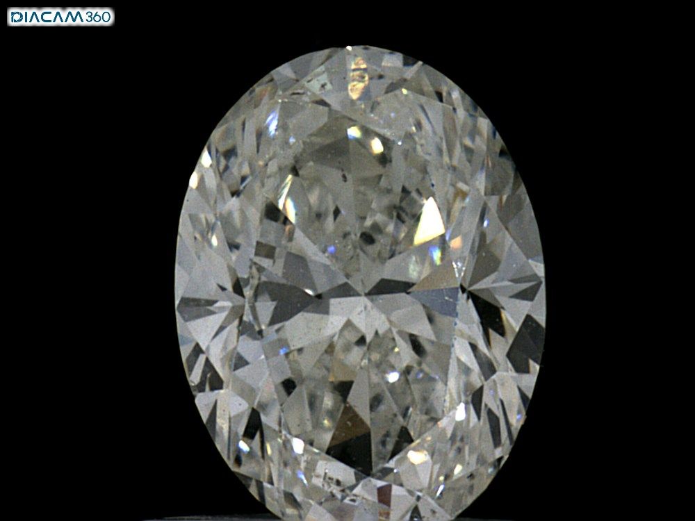 Diamond Natural 0,9Ct I-SI2 Oval - GIA1448474002