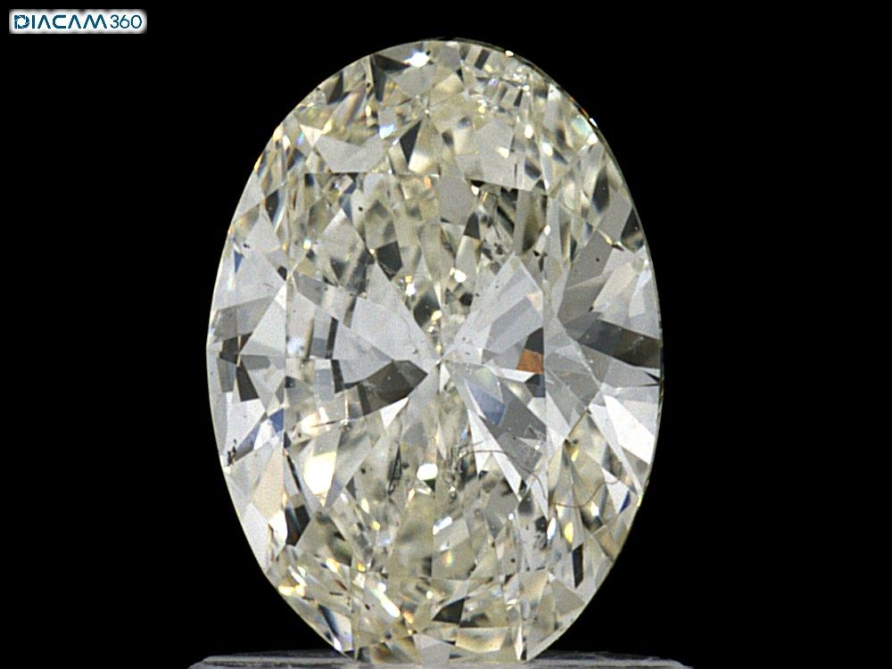 Diamond Natural 1,01Ct L-SI1 Oval - GIA2416774134