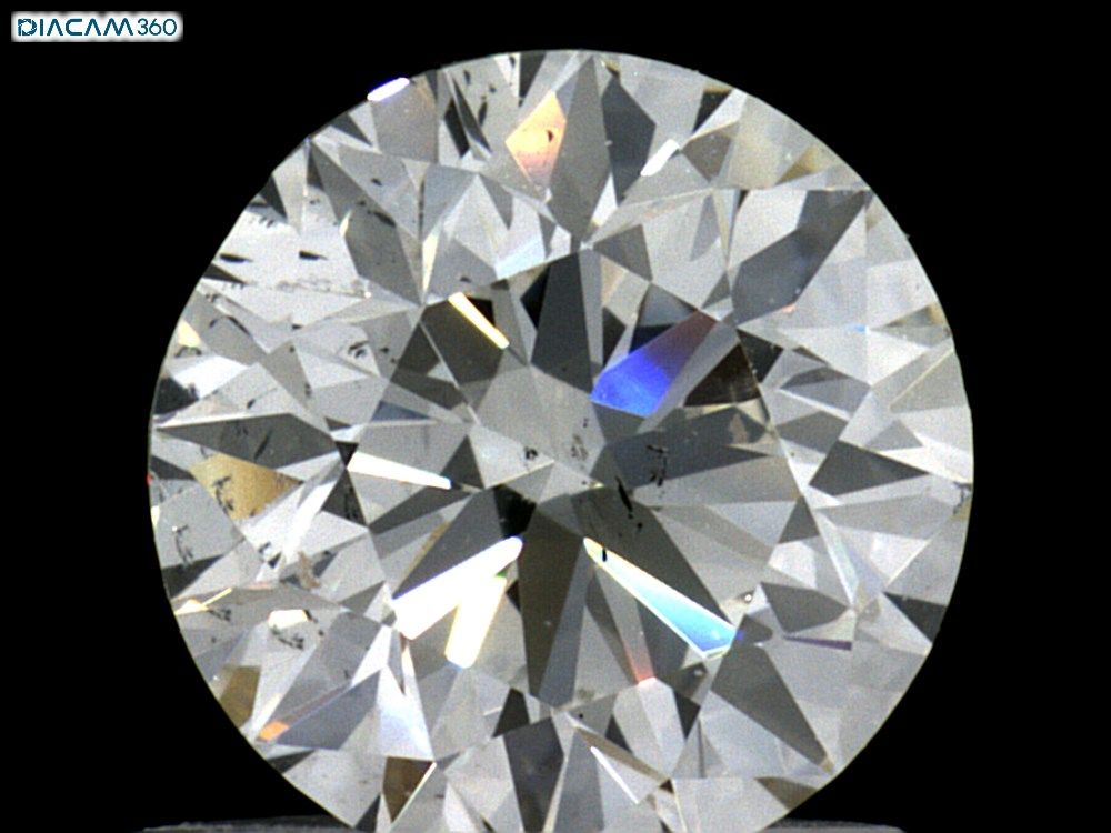 Diamond Natural 0,9Ct J-SI1 Round - GIA2457460427