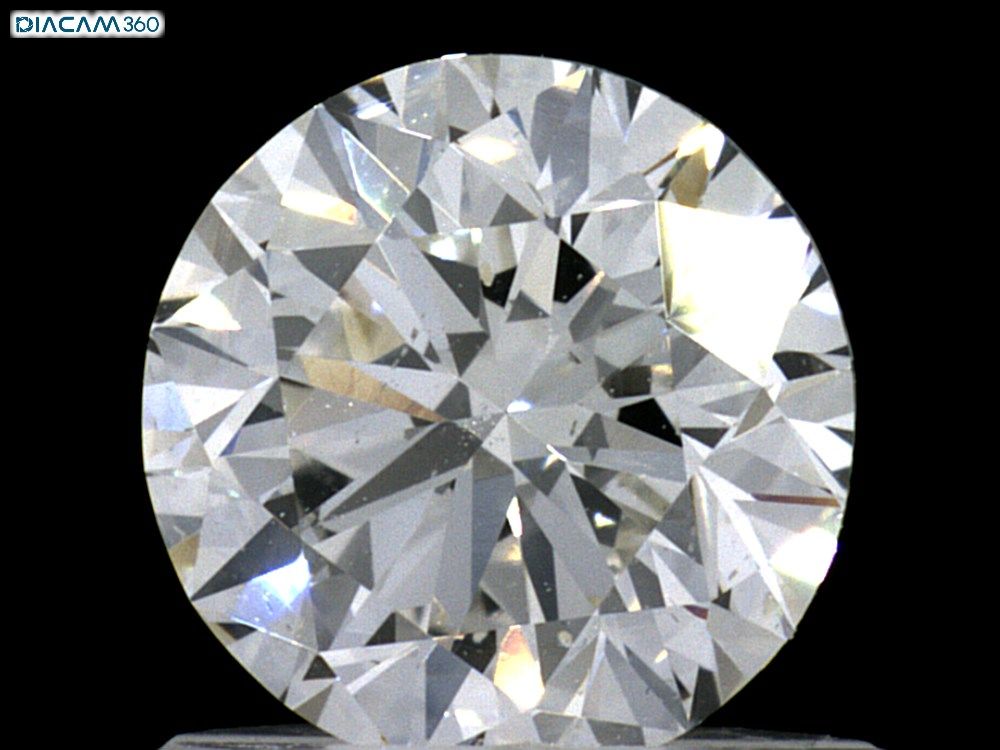 Diamond Natural 0,9Ct H-SI1 Round - GIA5443263985