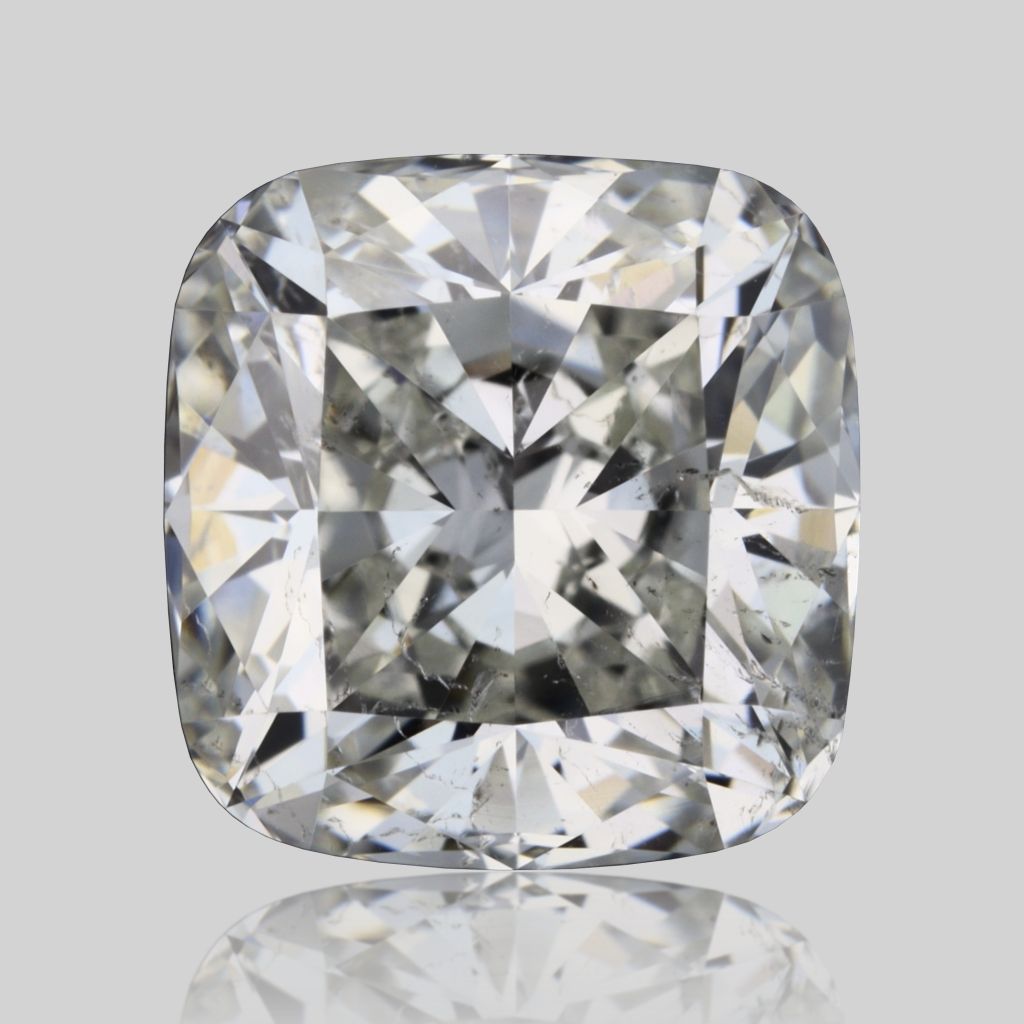 Diamond Natural 1,51Ct J-SI2 Cushion - GIA7543435202