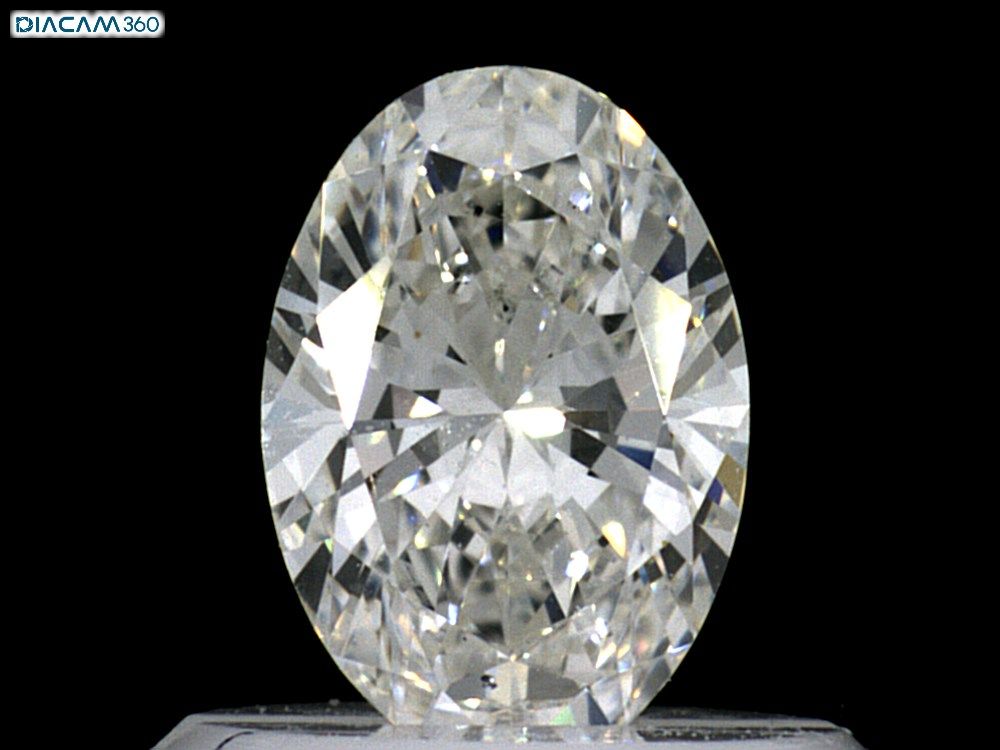 Diamond Natural 0,5Ct H-SI1 Oval - GIA6495170314