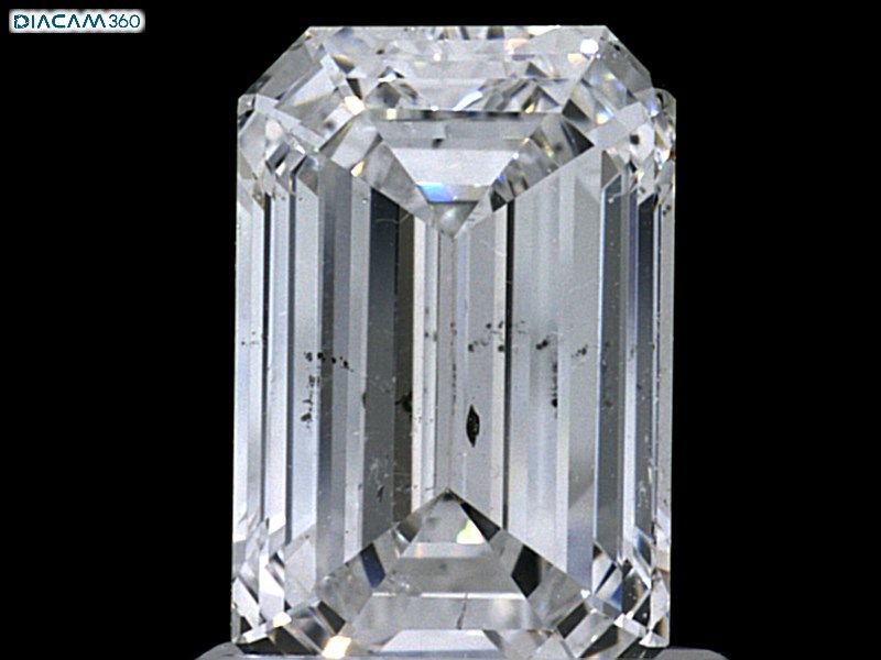 Diamond Natural 1,3Ct D-SI2 Emerald - GIA6224116752