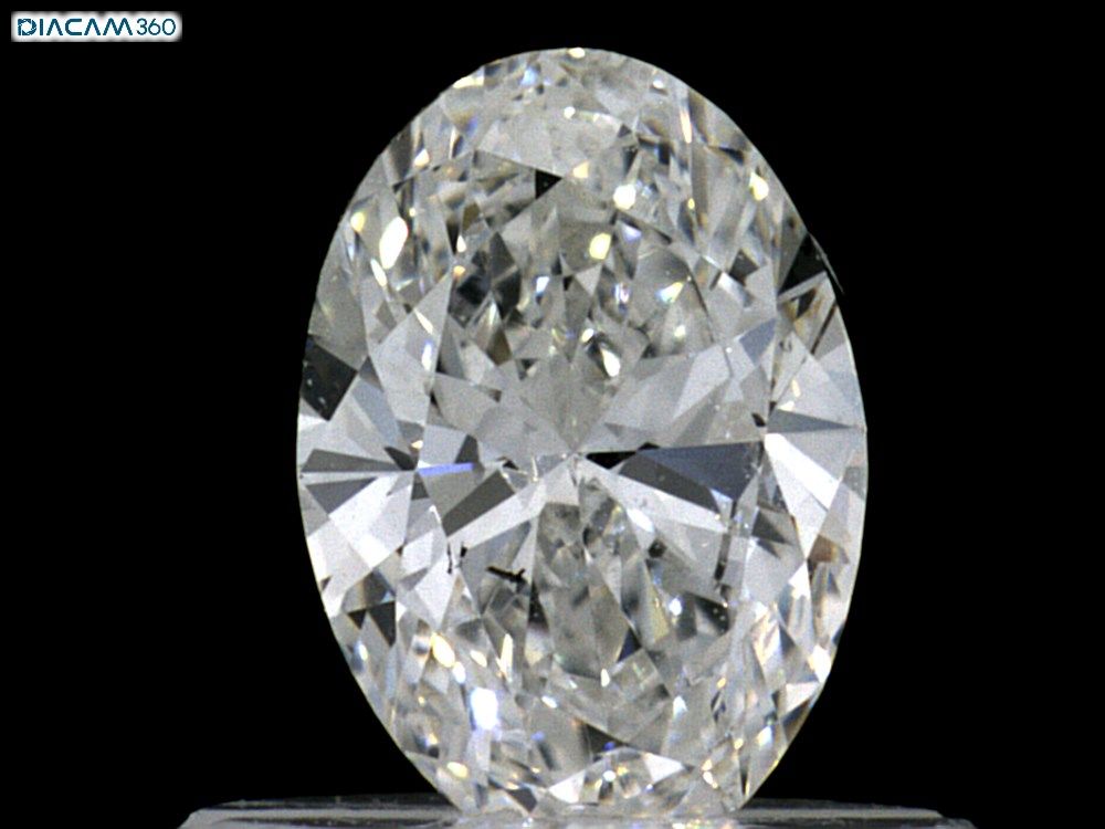 Diamond Natural 0,5Ct F-SI1 Oval - GIA2497376437