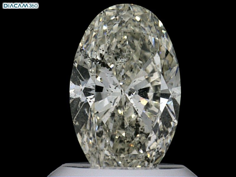 Diamond Natural 1,01Ct J-SI2 Oval - IGI462143234