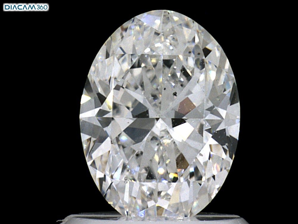 Diamond Natural 1Ct E-VS2 Oval - GIA1449235526