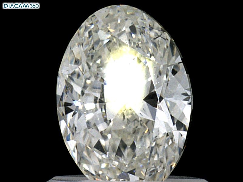 Diamond Natural 0,8Ct I-SI1 Oval - GIA2437292656