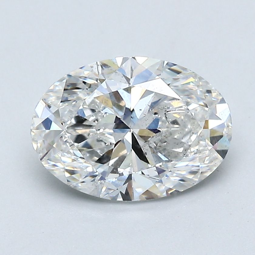 Diamond Natural 1,8Ct F-SI2 Oval - GIA6531921106