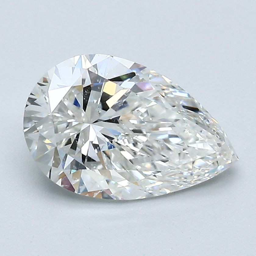 Diamond Natural 1,7Ct G-SI2 Pear - GIA2544459547