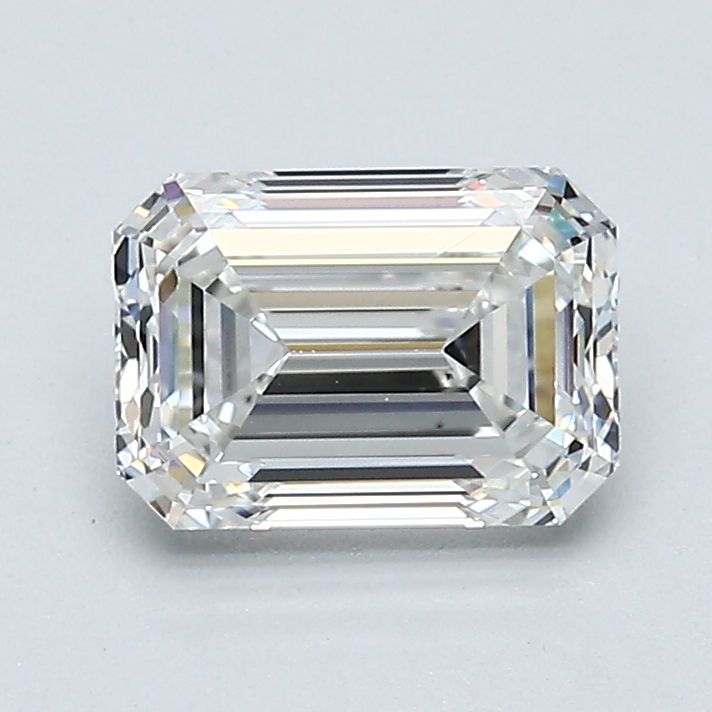 Diamond Natural 1,5Ct G-VS2 Emerald - GIA1547520447