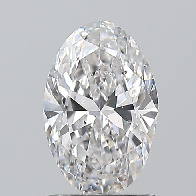 Diamond Natural 1Ct E-SI2 Oval - GIA7542809481