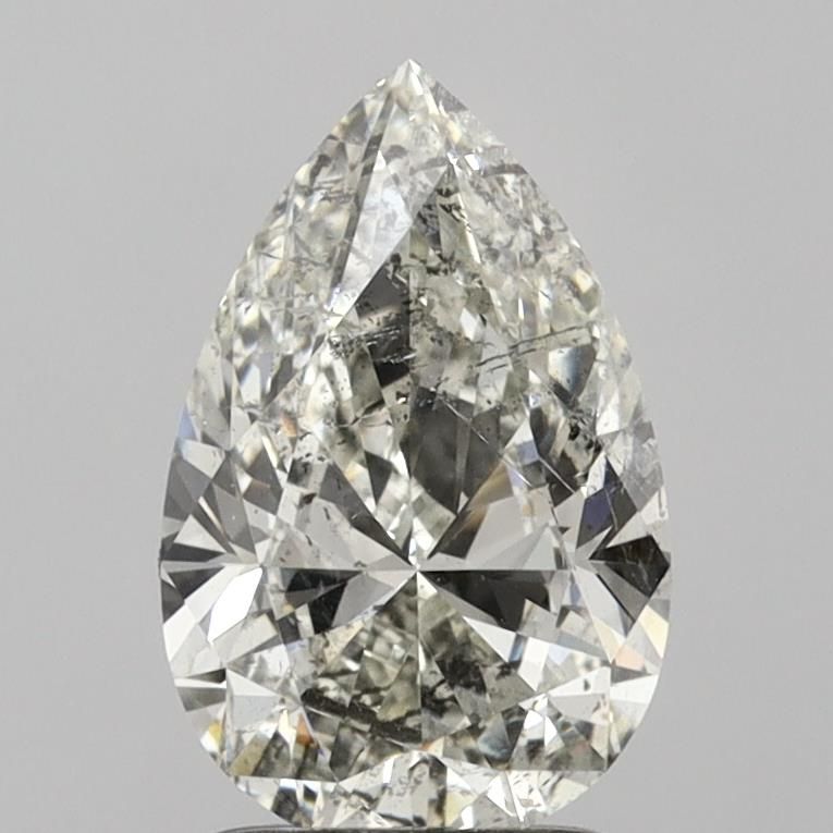Diamond Natural 1,87Ct H-SI2 Pear - HRD230000144473