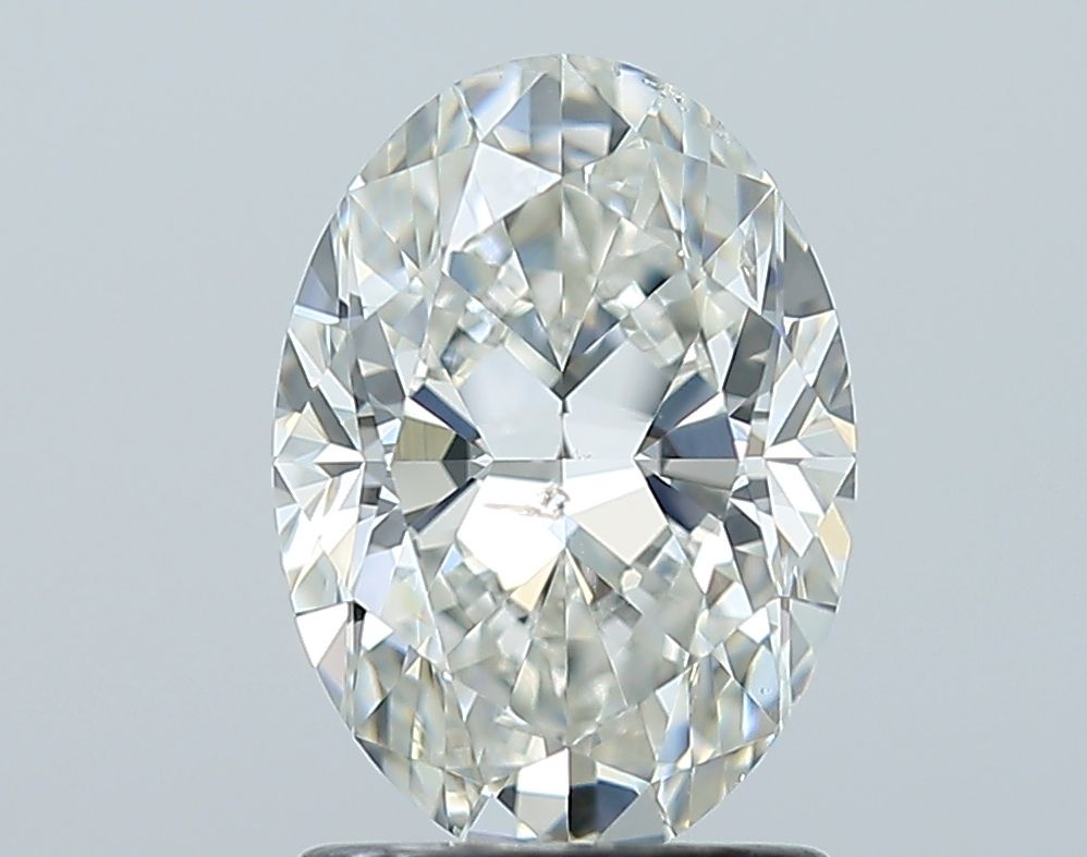 Diamond Natural 1,51Ct I-SI2 Oval - GIA6545895759