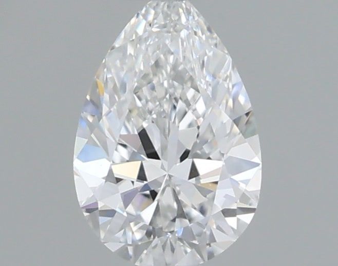 Diamond Natural 0,31Ct F-VVS2 Pear - GIA7548234342
