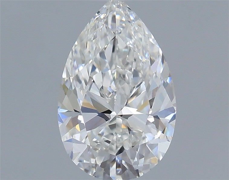 Diamond Natural 0,37Ct F-VS1 Pear - GIA6542355704