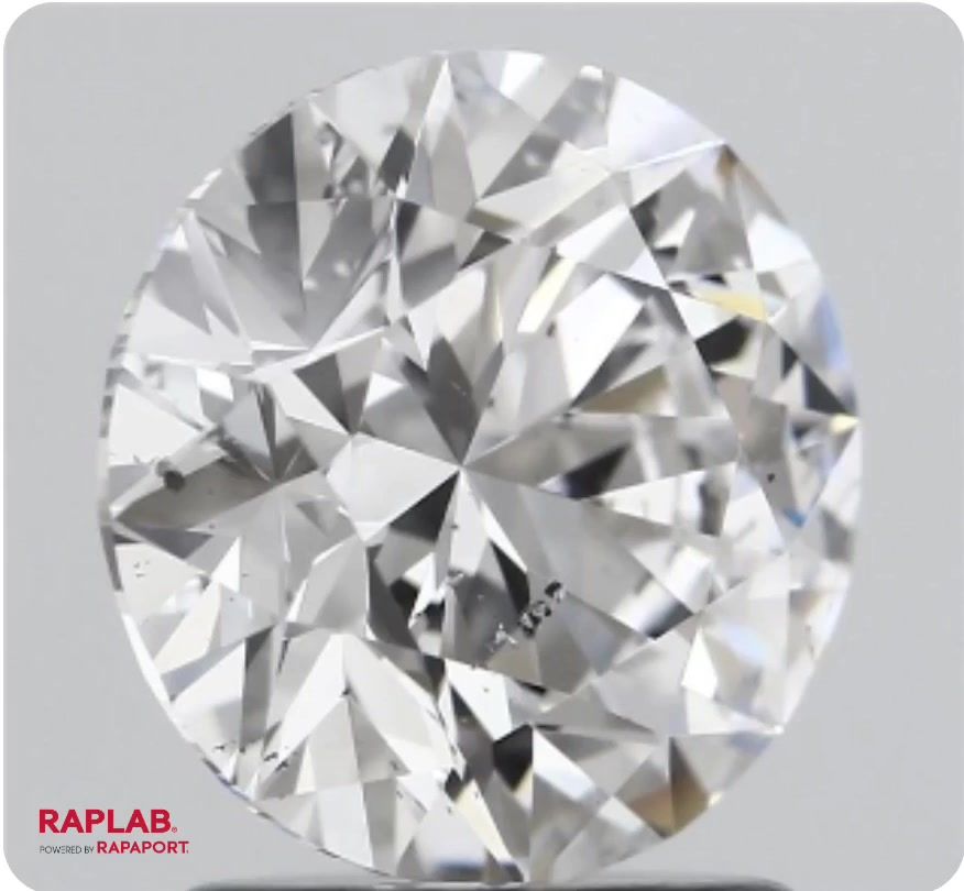 Diamond Natural 1,74Ct D-SI2 Round - GIA7486760337