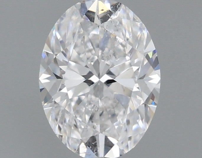 Diamond Natural 0,4Ct D-SI2 Oval - GIA6462482739
