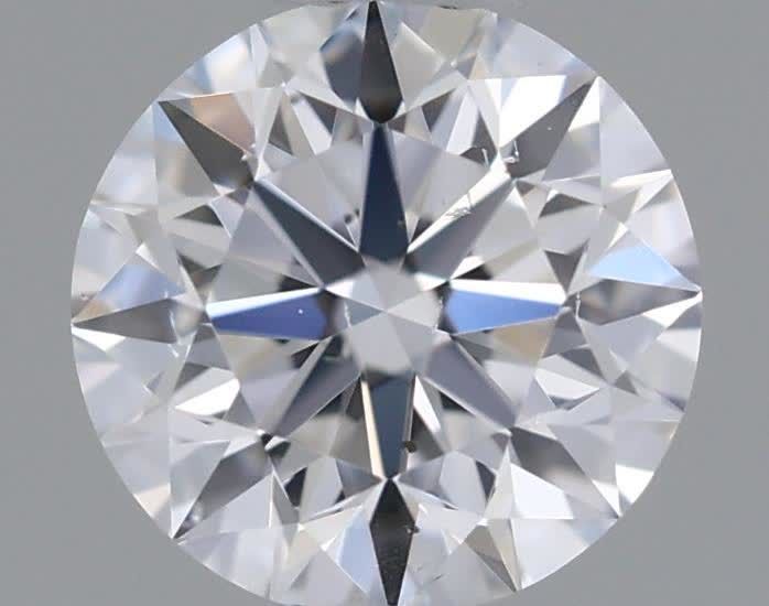 Diamond Natural 0,4Ct D-SI2 Round - GIA5493615840
