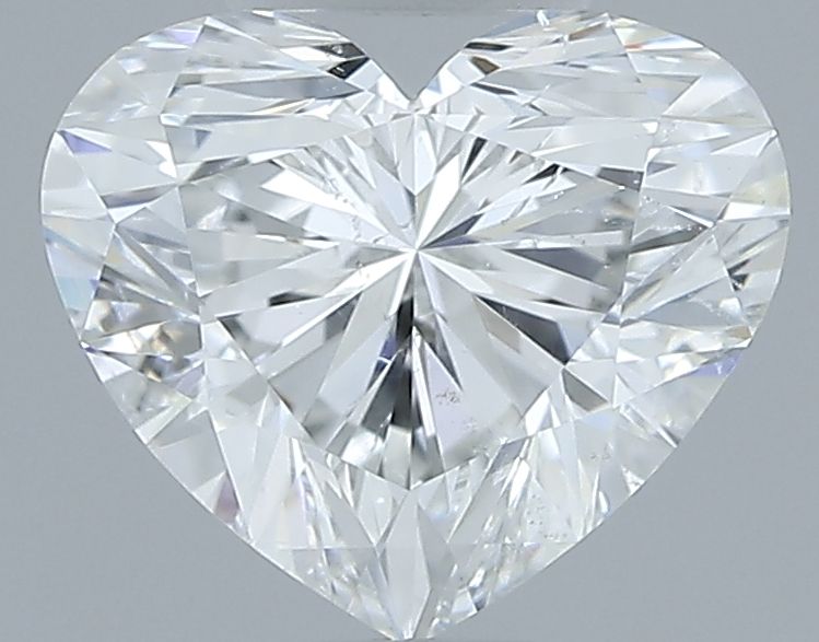 Diamond Natural 0,92Ct F-SI2 Heart - GIA5523004050