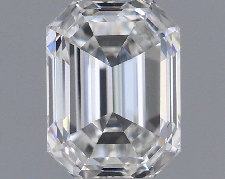 Diamond Natural 0,61Ct F-VVS1 Emerald - GIA1538218924