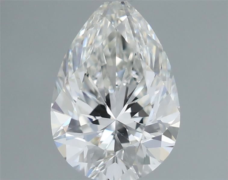 Diamond Natural 0,61Ct G-VVS2 Pear - GIA7458465129