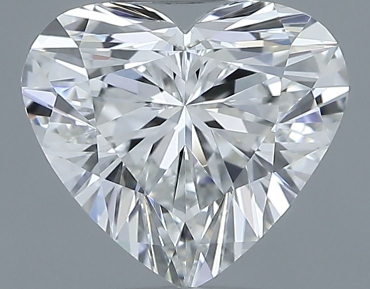 Diamond Natural 0,9Ct G-VVS1 Heart - GIA5533665550