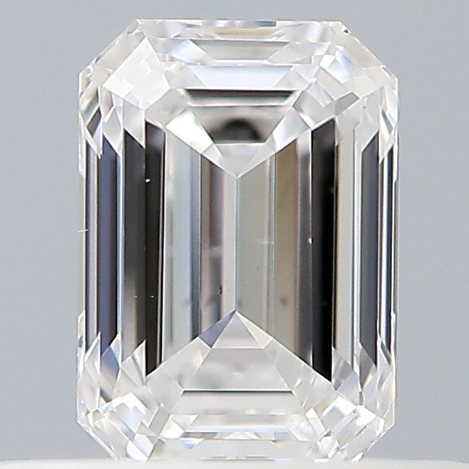 Diamond Natural 0,4Ct D-VS2 Emerald - GIA6521207107