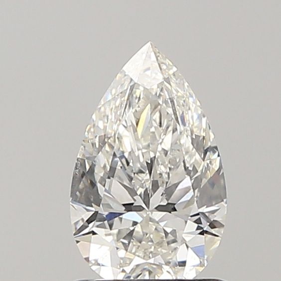 Diamond Natural 1Ct H-SI2 Pear - GIA6542094070