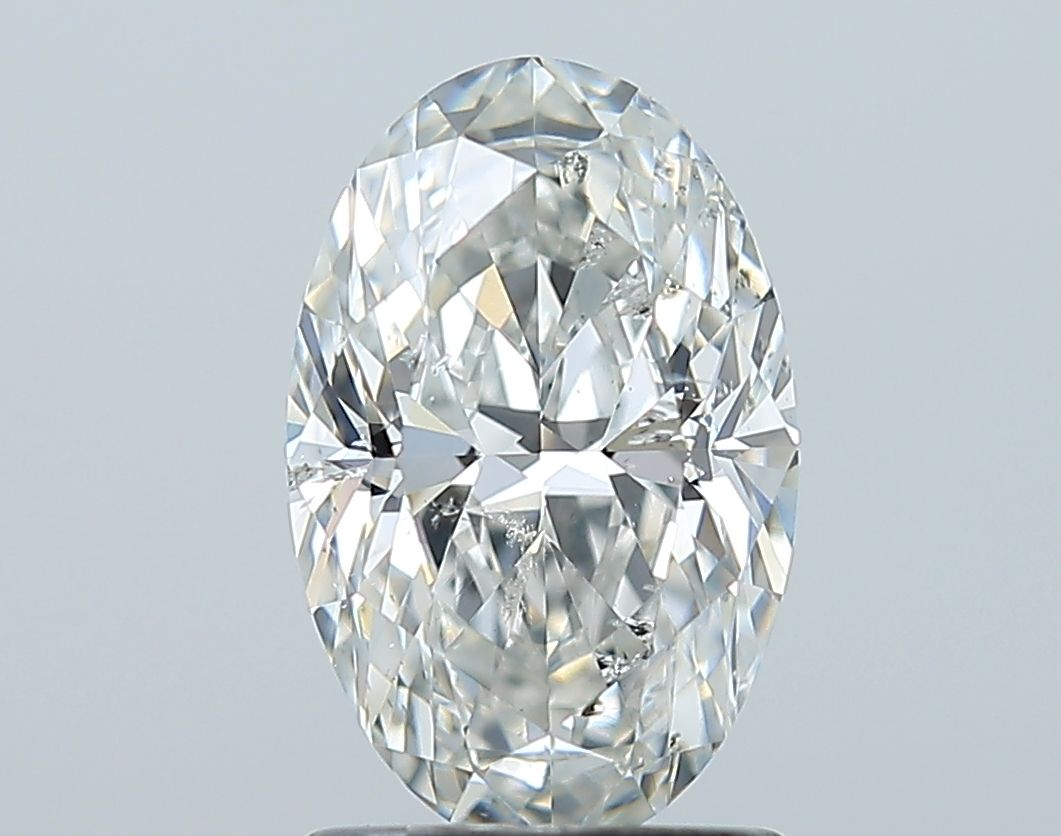 Diamond Natural 1,51Ct H-SI2 Oval - GIA7548865191