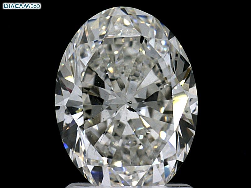 Diamond Natural 1,9Ct H-SI2 Oval - GIA1439140606