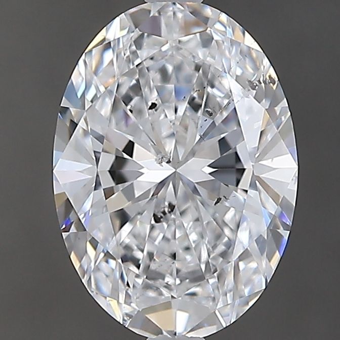 Diamond Natural 1,5Ct D-SI2 Oval - GIA5543897763