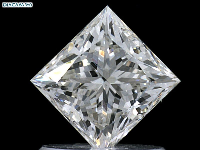 Diamond Natural 1,01Ct I-VS2 Princess - GIA7196686295