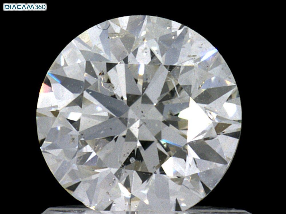 Diamond Natural 0,9Ct I-SI1 Round - GIA1437541707