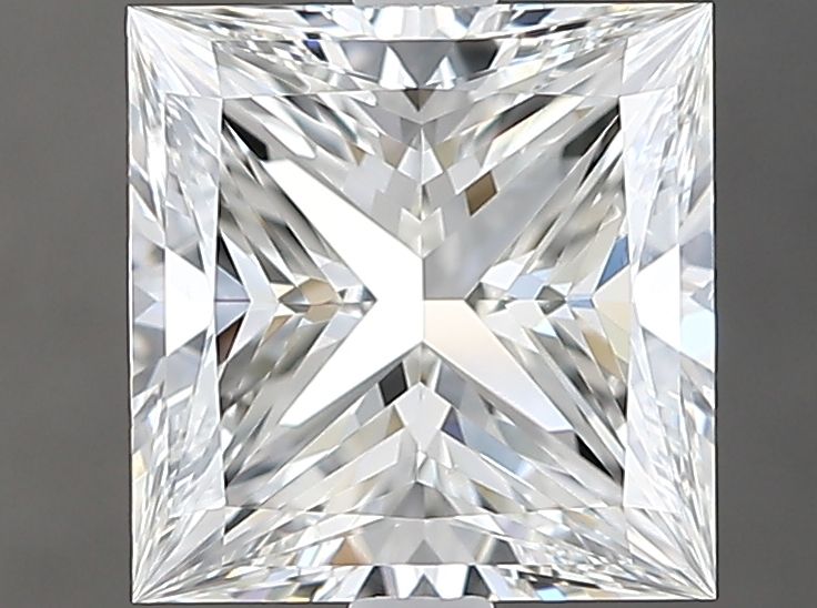 Diamond Natural 1,9Ct H-VS2 Princess - GIA6551165697