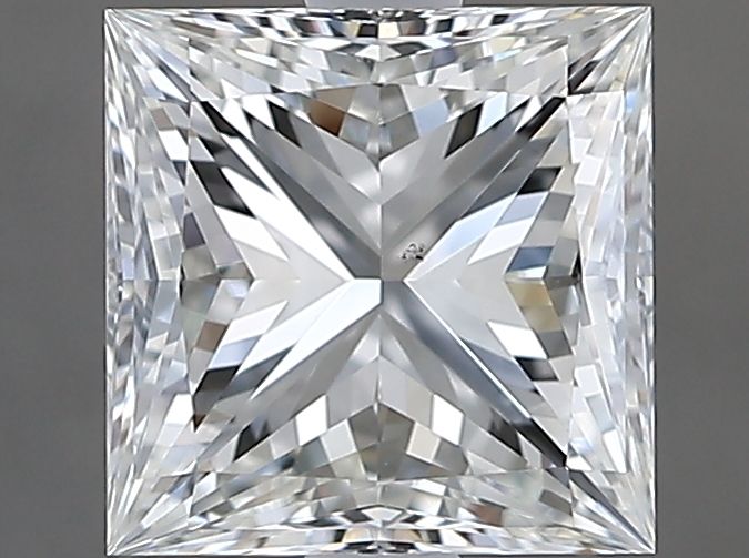 Diamond Natural 1,71Ct I-VS2 Princess - GIA2537621118