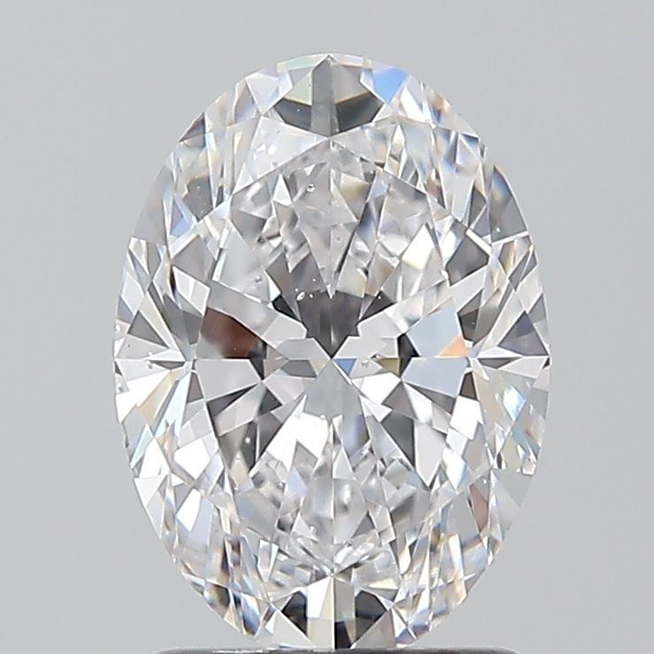 Diamond Natural 1,51Ct D-SI1 Oval - GIA7546535536