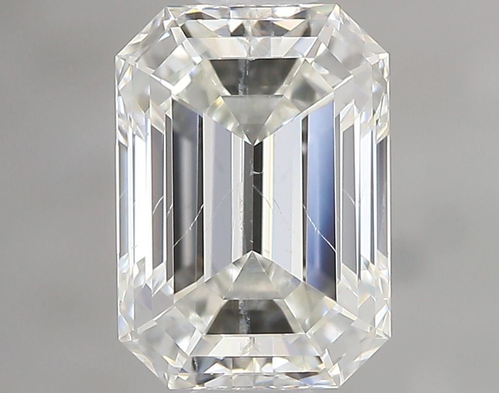 Diamond Natural 0,91Ct I-SI2 Emerald - GIA6521450571