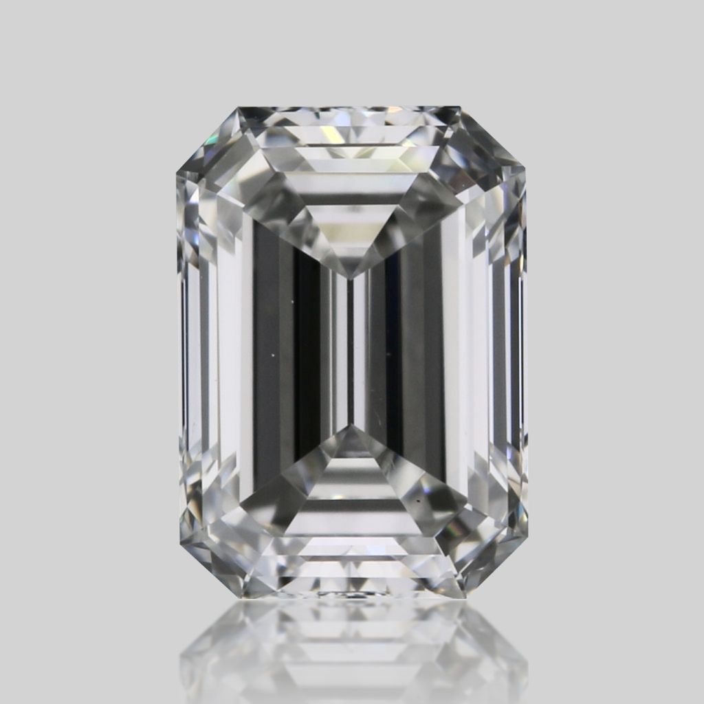 Diamond Natural 0,35Ct F-VVS2 Emerald - GIA6535371598