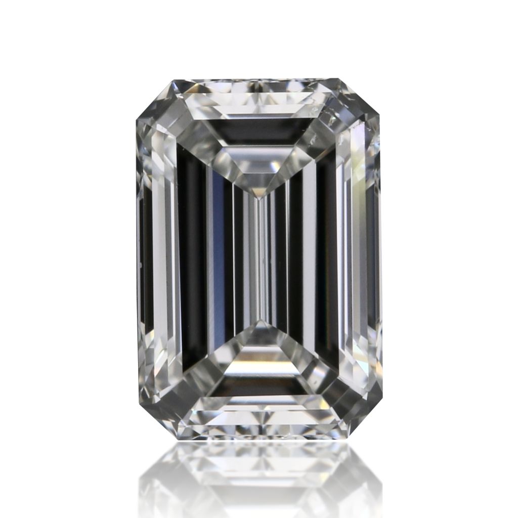 Diamond Natural 0,4Ct F-SI2 Emerald - GIA1538635629