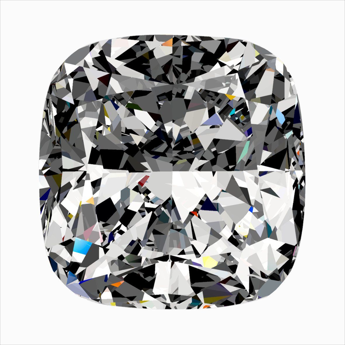 Diamond Natural 0,33Ct H-VS2 Cushion - GIA6542371546