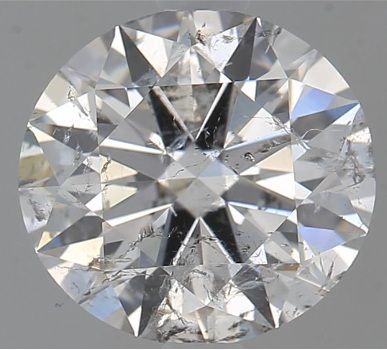 Diamond Natural 1,57Ct F-SI2 Round - HRD220000105347