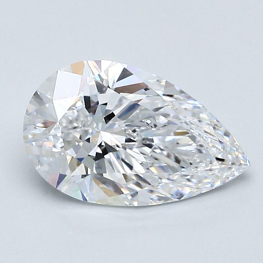 Diamond Natural 1,7Ct D-VVS1 Pear - GIA6485848134