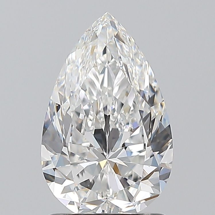Diamond Natural 1,3Ct F-VS2 Pear - GIA2235831501