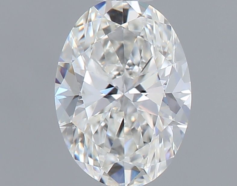 Diamond Natural 0,5Ct H-IF Oval - GIA6531601064