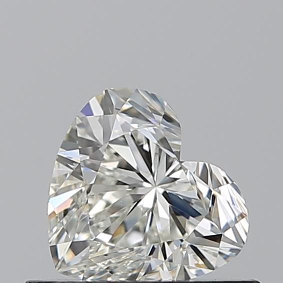 Diamond Natural 0,5Ct J-IF Heart - GIA7546176295