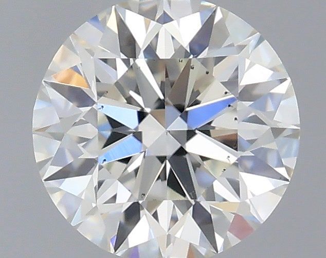 Diamond Natural 0,5Ct I-SI1 Round - GIA7551234595