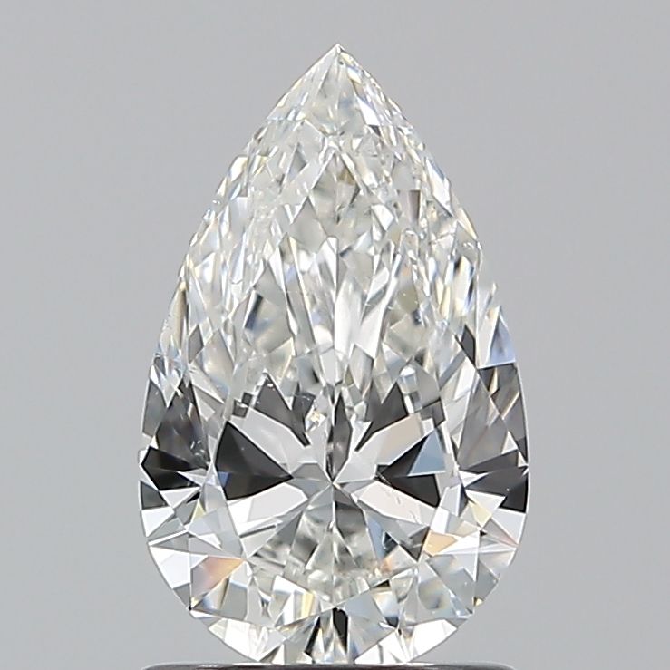 Diamond Natural 1,01Ct G-SI1 Pear - GIA6552239751